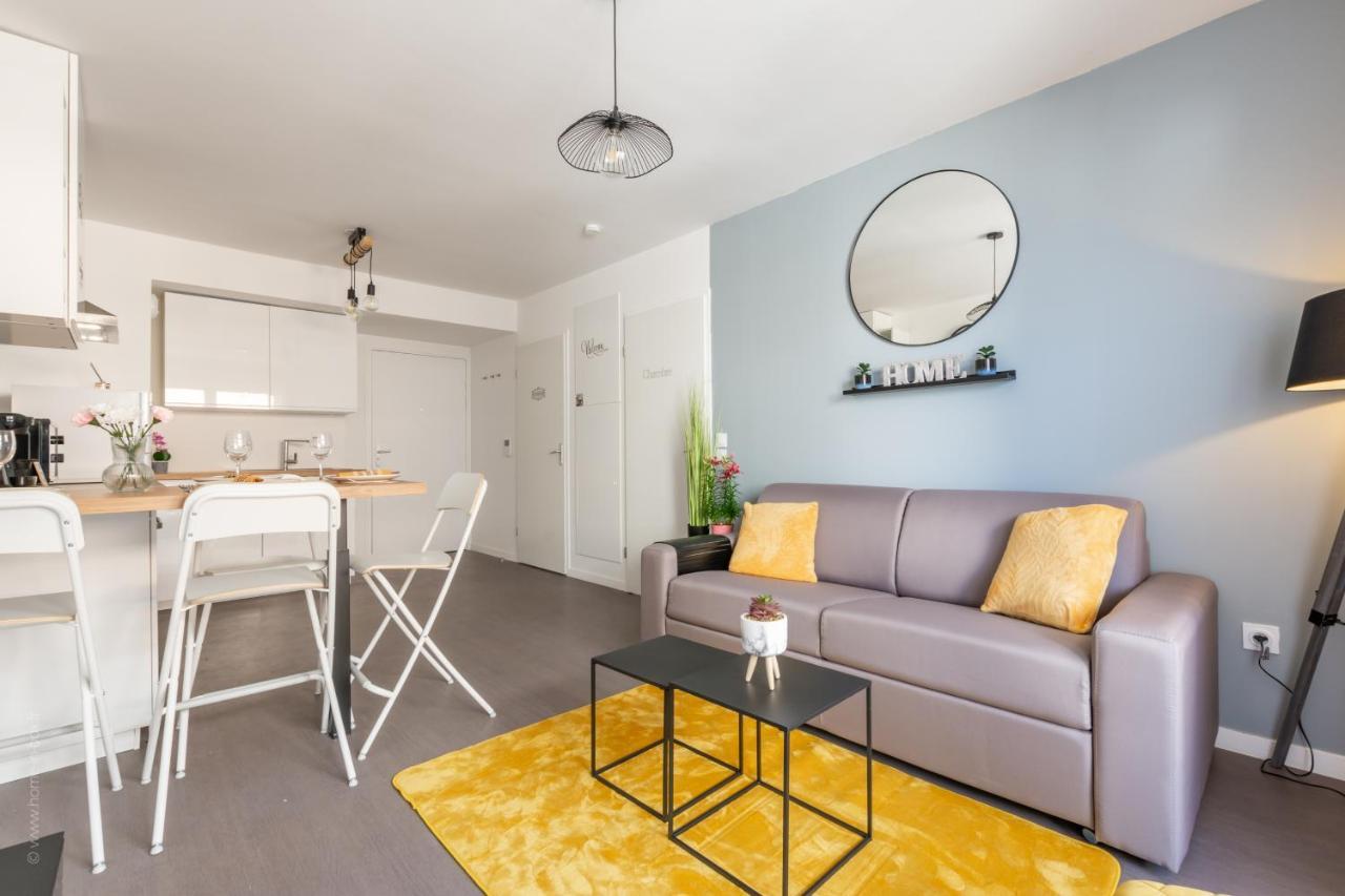 The Sunshine- Appart Cosy Proche Paris-Disney Avec Parking Prive Dans Residence Meaux Zewnętrze zdjęcie