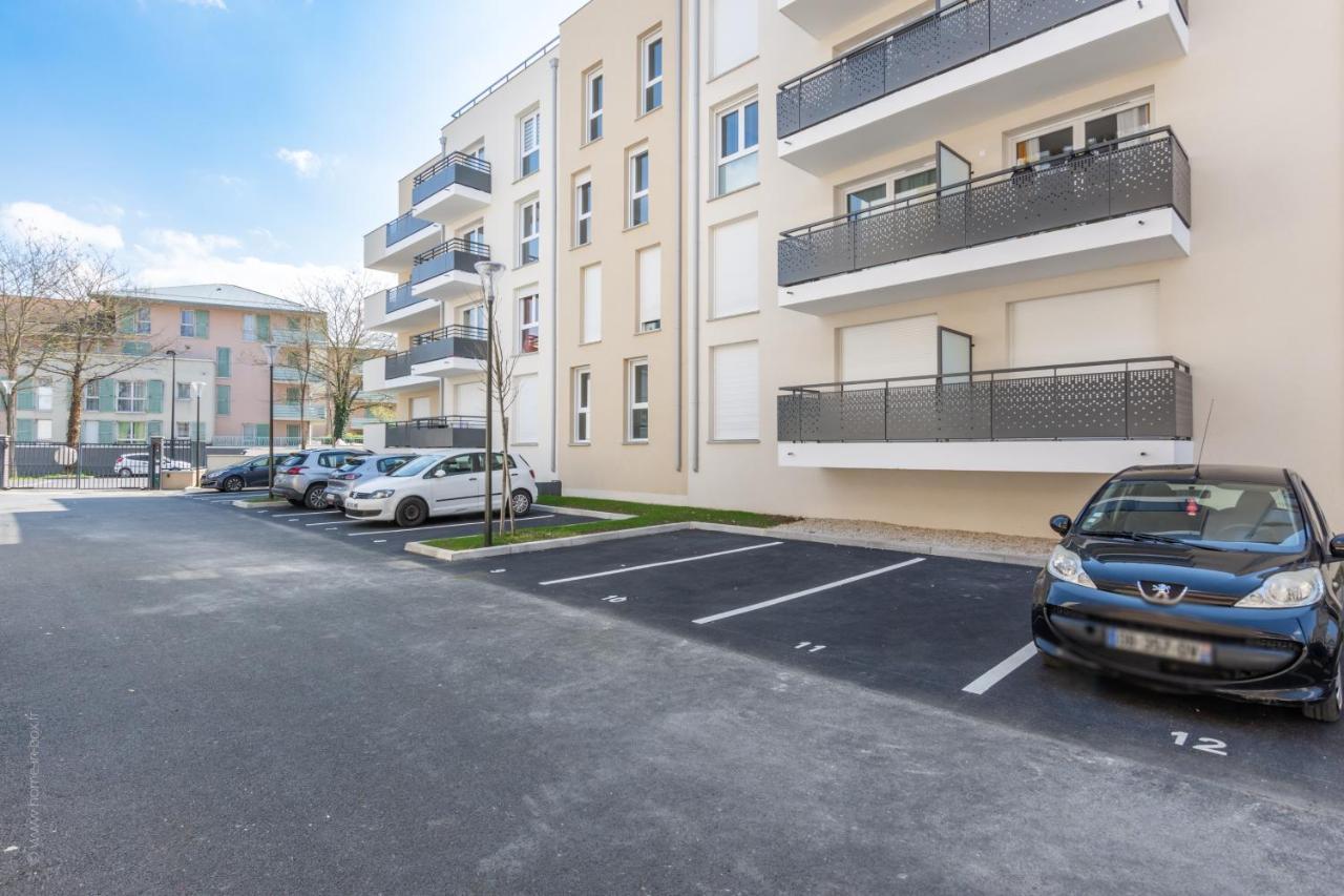 The Sunshine- Appart Cosy Proche Paris-Disney Avec Parking Prive Dans Residence Meaux Zewnętrze zdjęcie